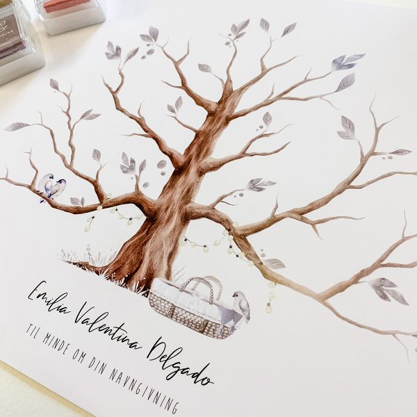 Fingeraftryks plakat fingertrykslakat fra PRIK og STREG