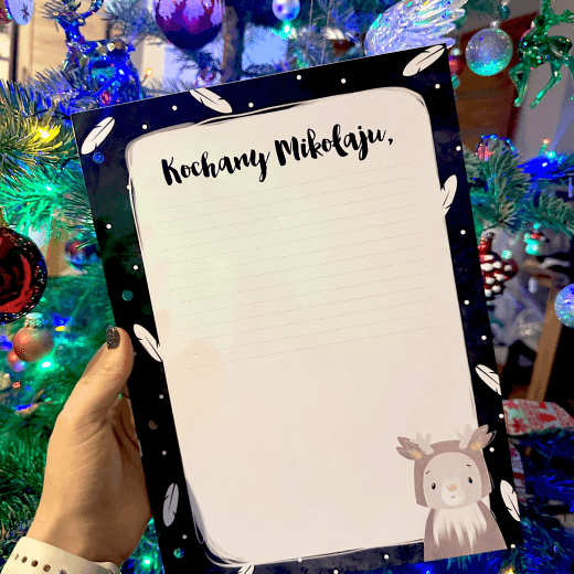 Dodatkowa strona List do Św. Mikołaja | Album Dziecka