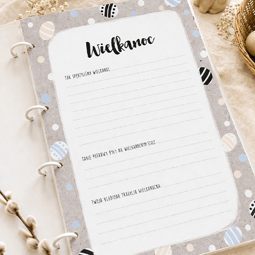 Dodatkowa strona Wielkanoc | Album Dziecka