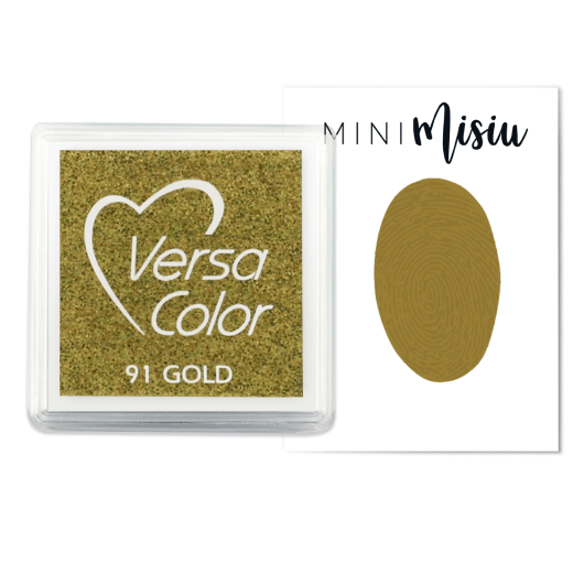 Stempel z tuszem do odciskania palców - 91 Gold